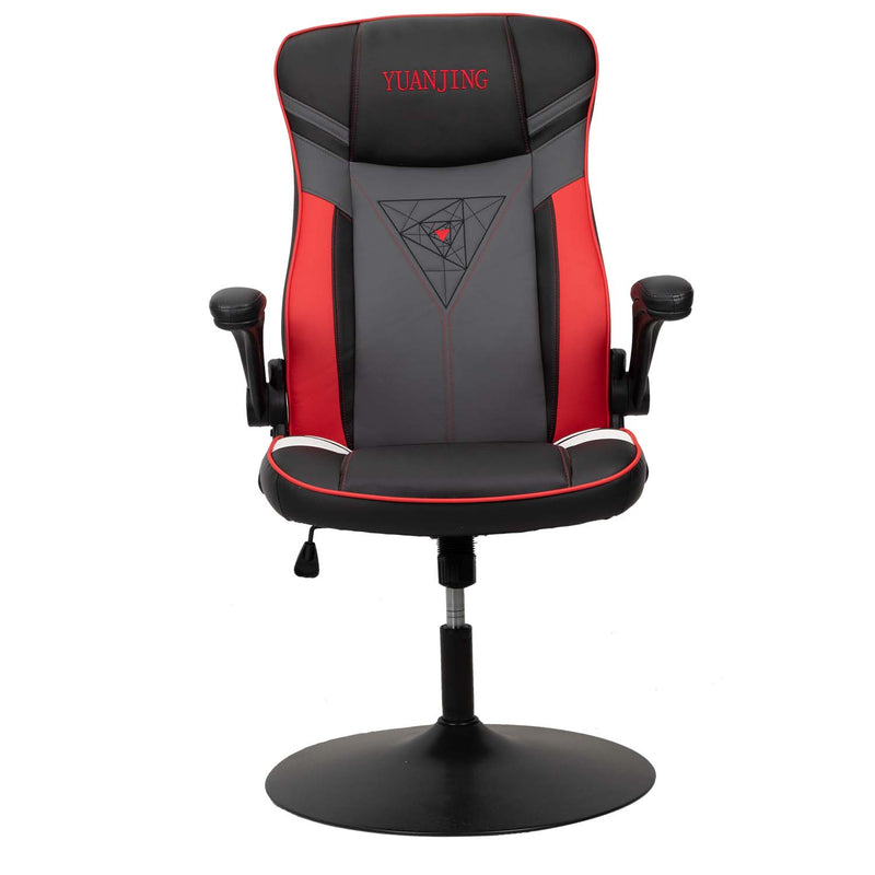 yuanJING Rocking Gaming Chair Racing Computer Office Adjustable Swivel High Back PC Gamer Chair Armrest Support