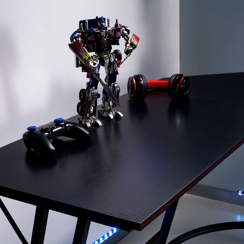 carbon fiber gaming desk