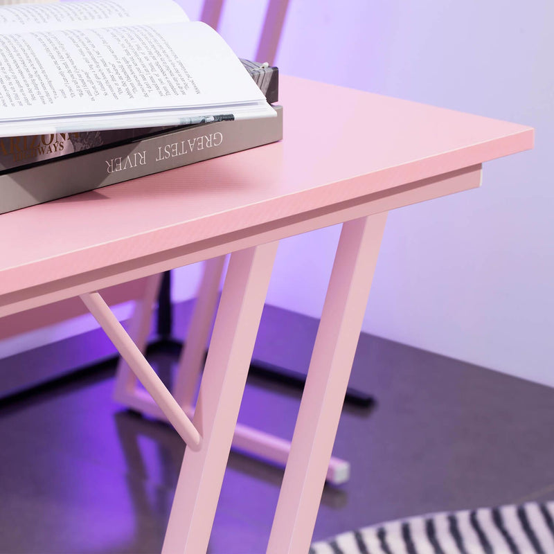 pink stable gaming desk legs